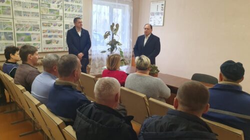 Посещение производственных участков «Уваровичи» и «Чечерск»