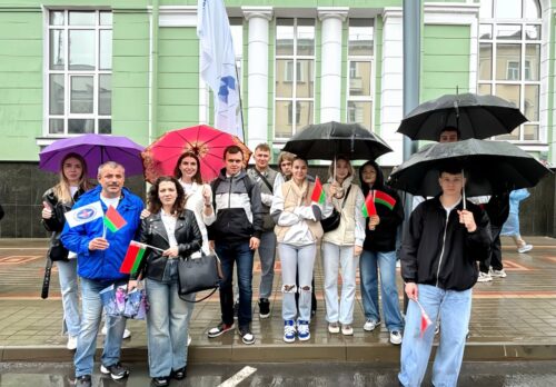 Участие в торжественном шествии