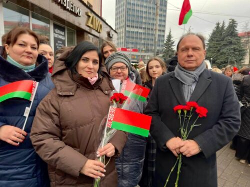 Участие в памятных мероприятиях, посвященных 82-й годовщине освобождения г.Гомеля