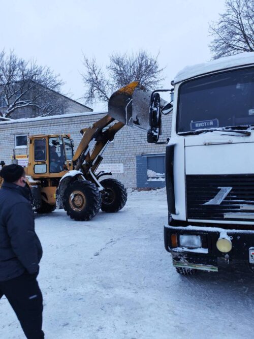 Уборка снега