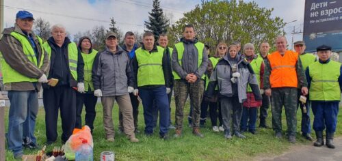 Участие в Республиканском субботнике