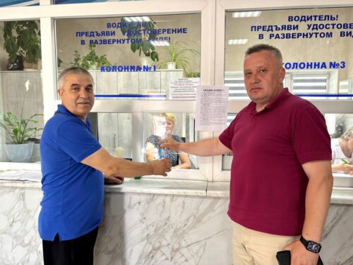 Раздача прохладной питьевой воды